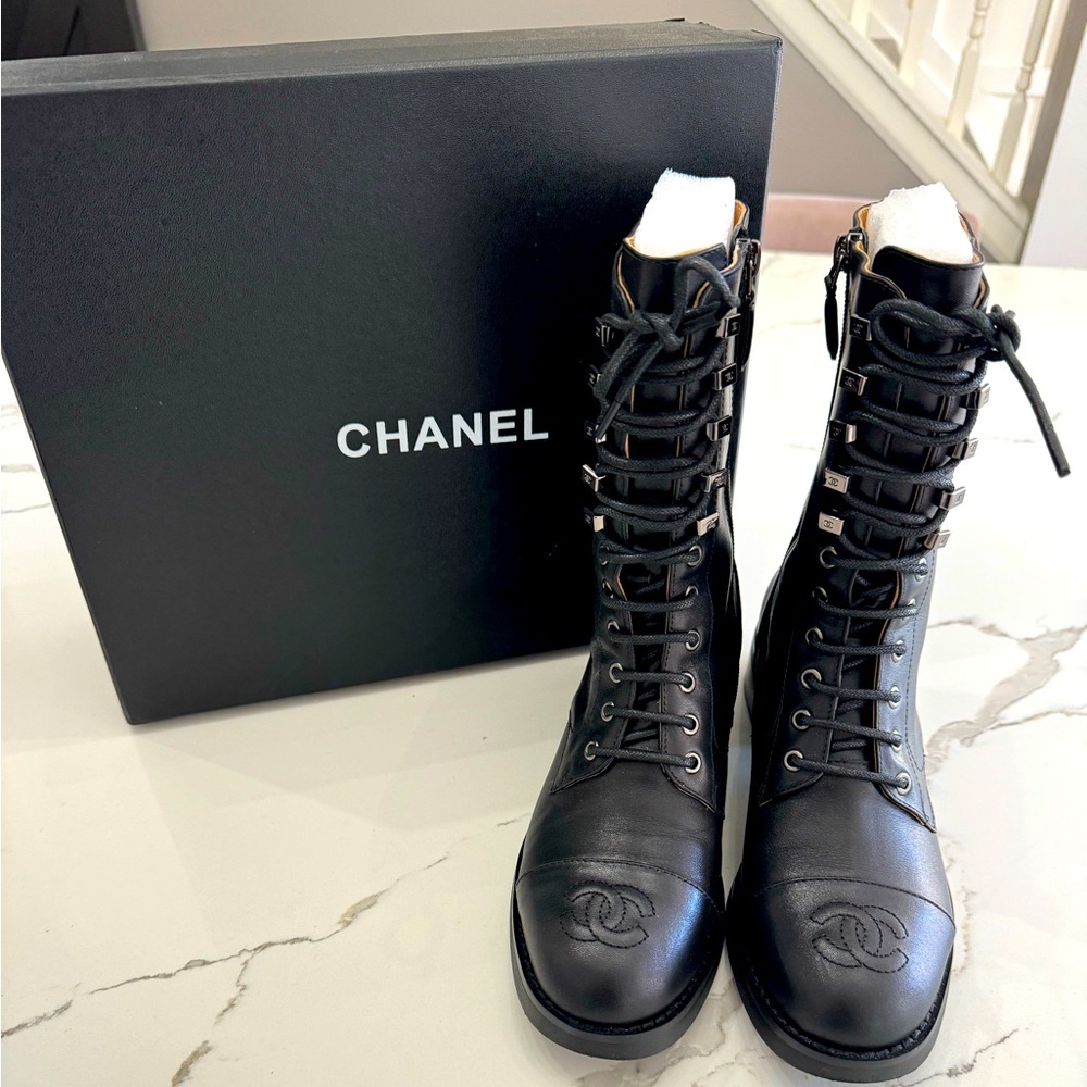 CC Toe Combat Boots